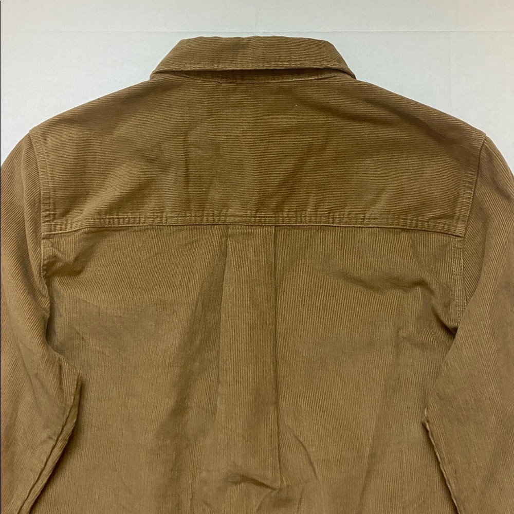 NWT TOAD & CO Scouter Cord Long Sleeve Button Up Shirt In‎ Honey Brown - Picture 11 of 12